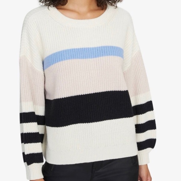 Sanctuary Sweaters - Sanctuary Striped Sweater Oversized - M